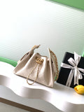 CHANEL HOBO BEIGE CAVIAR 25