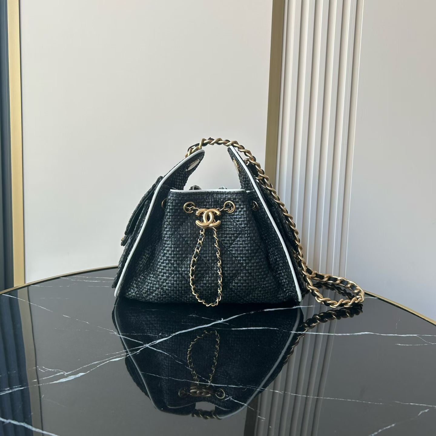 CHANEL HOBO RAFFIA