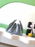CHANEL HOBO BLUE CAVIAR 25