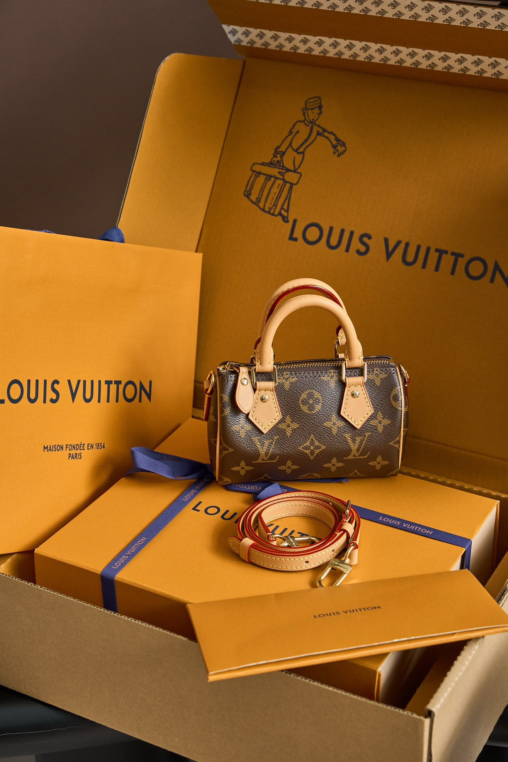 LOUIS VUITTON NANO SPEEDY