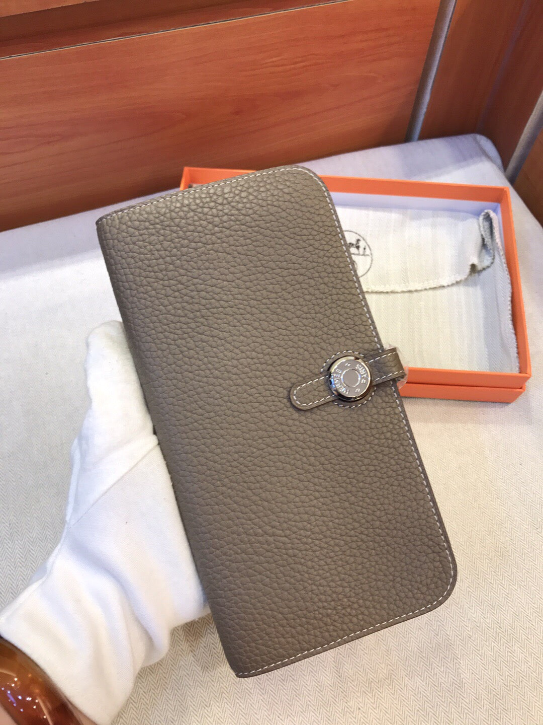 HERMES DOGON DUE WALLET