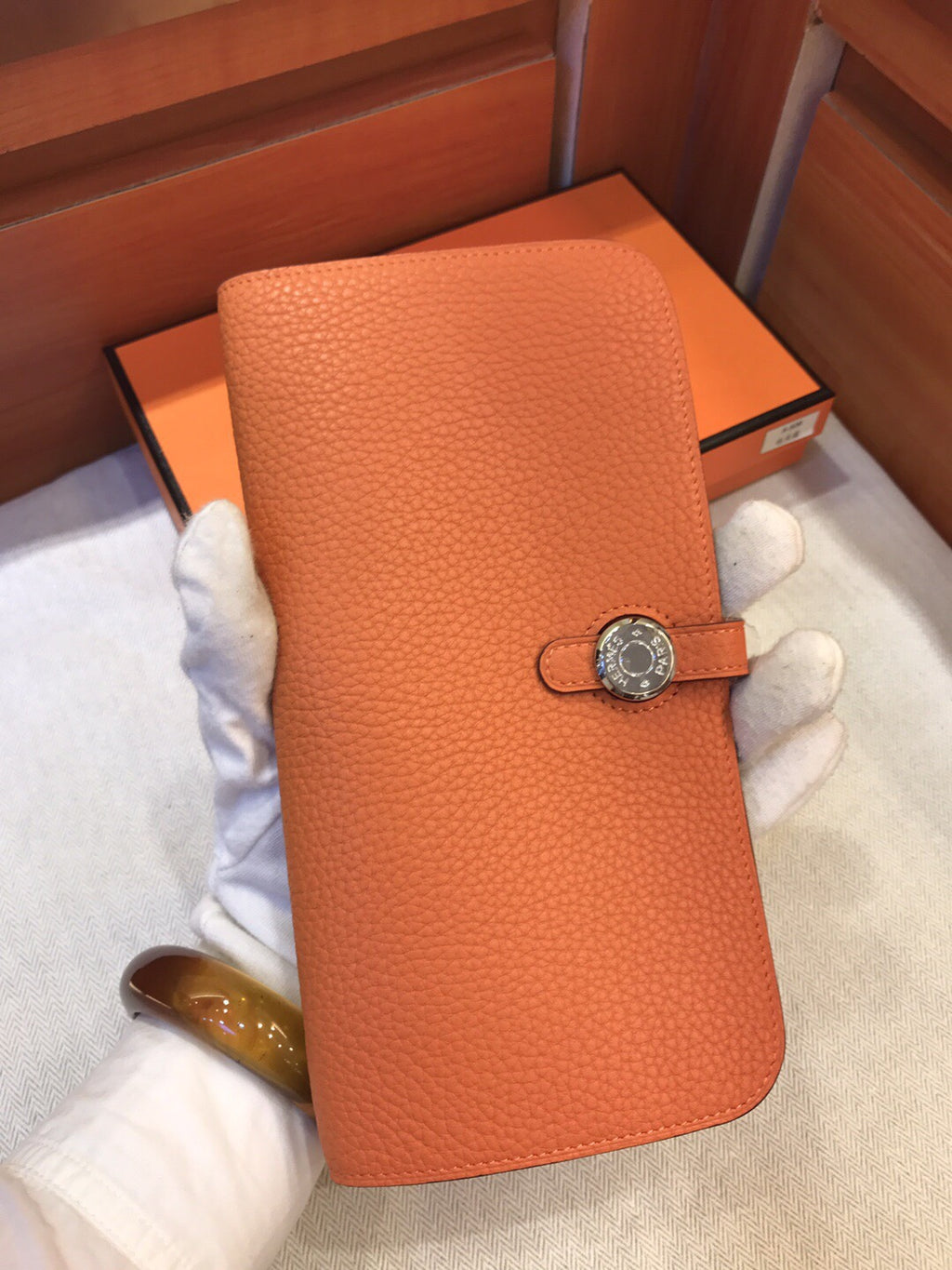 HERMES DOGON DUE WALLET