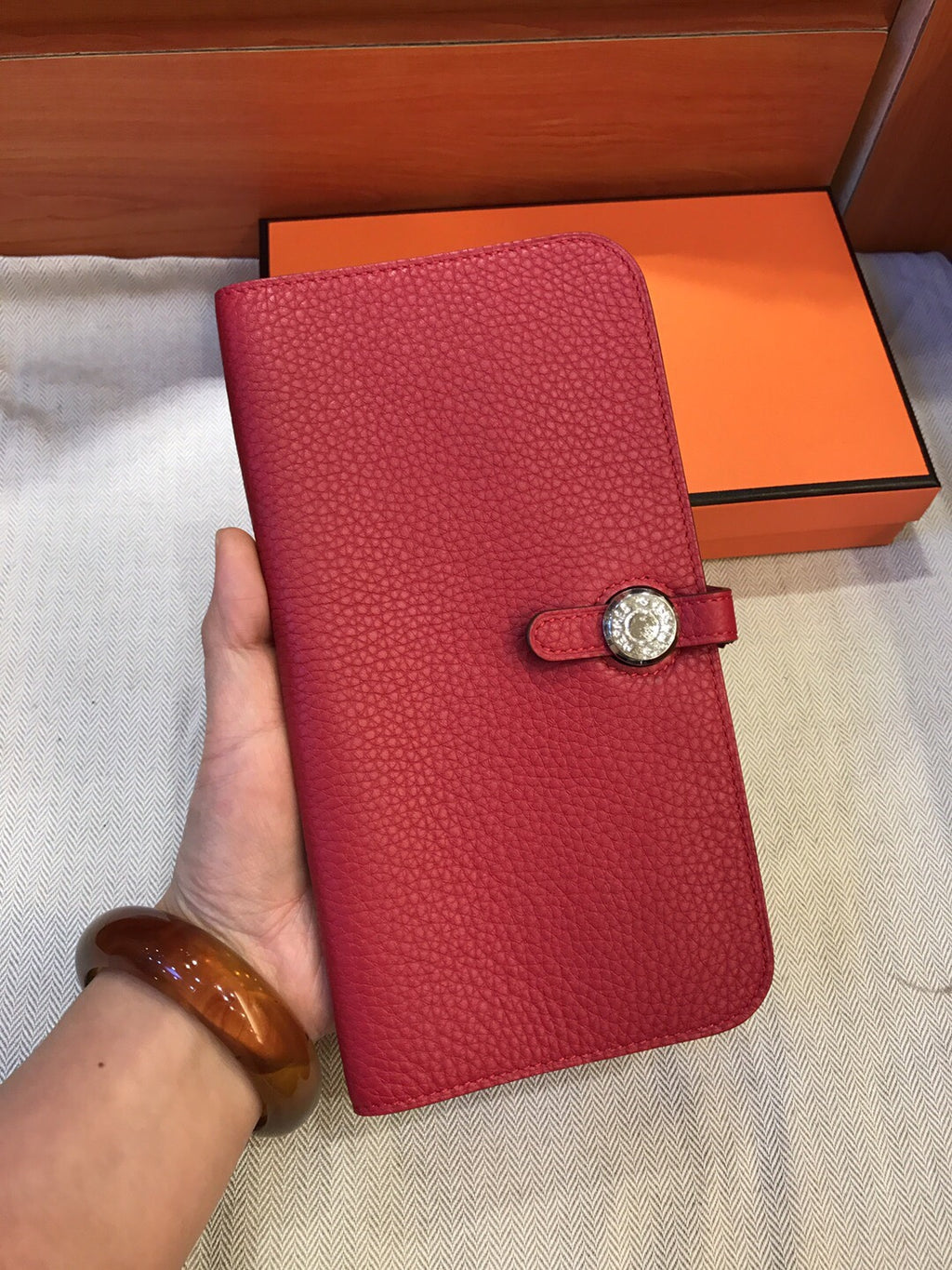 HERMES DOGON DUE WALLET