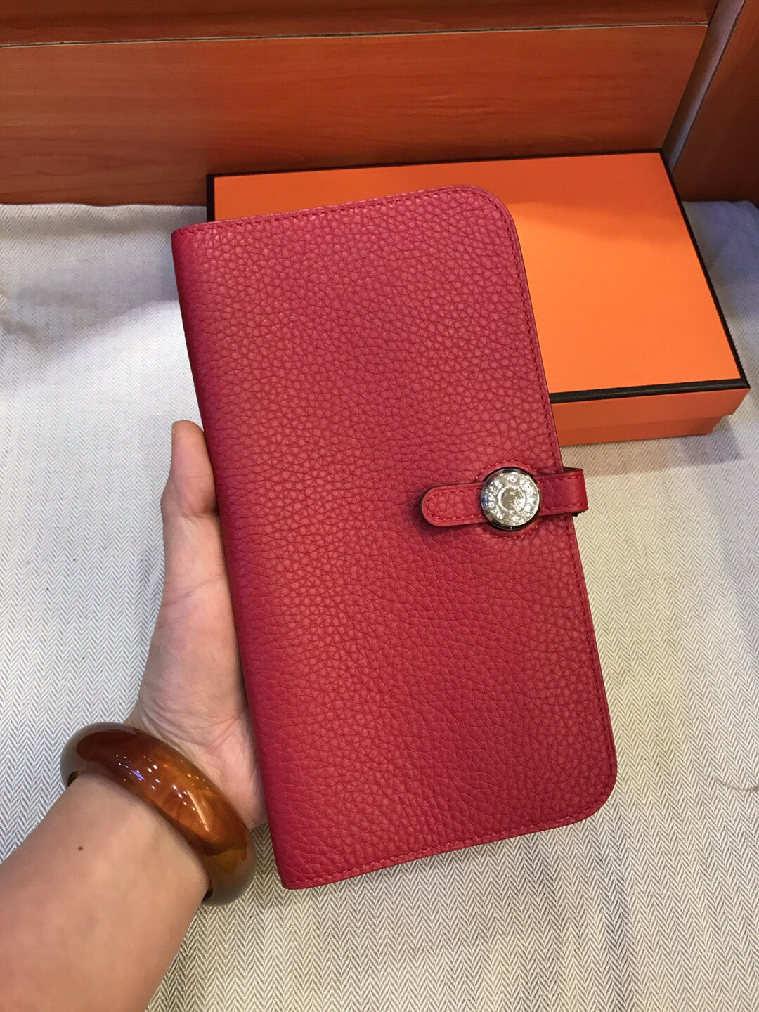HERMES DOGON DUE WALLET