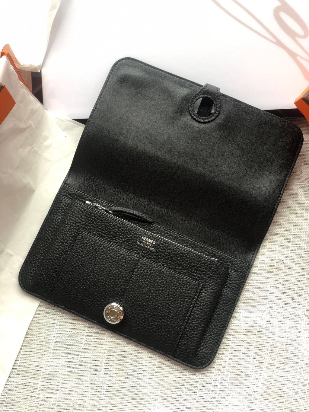 HERMES DOGON DUE WALLET